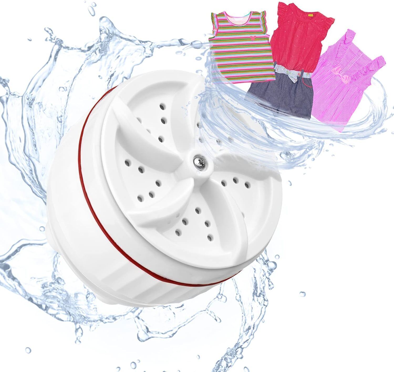Portable 3in1 Ultrasonic USB Washing Machine
