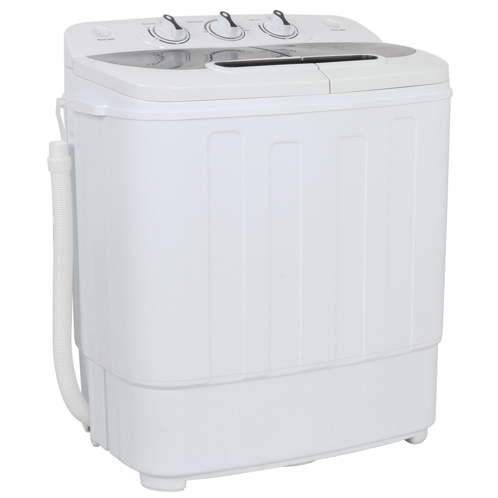 Compact Twin Tub Washer with Fast Dryer