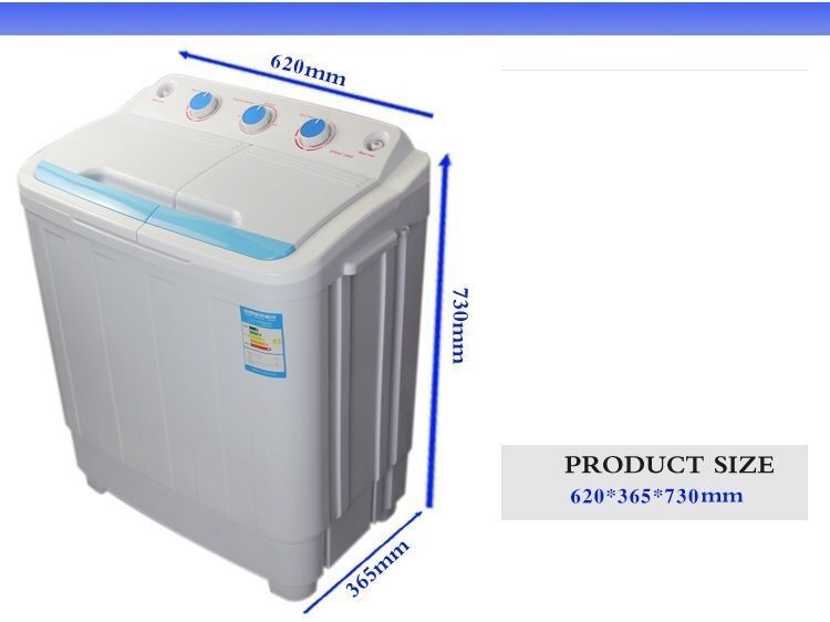 Portable 230V Twin 4.6KG Washing Machine