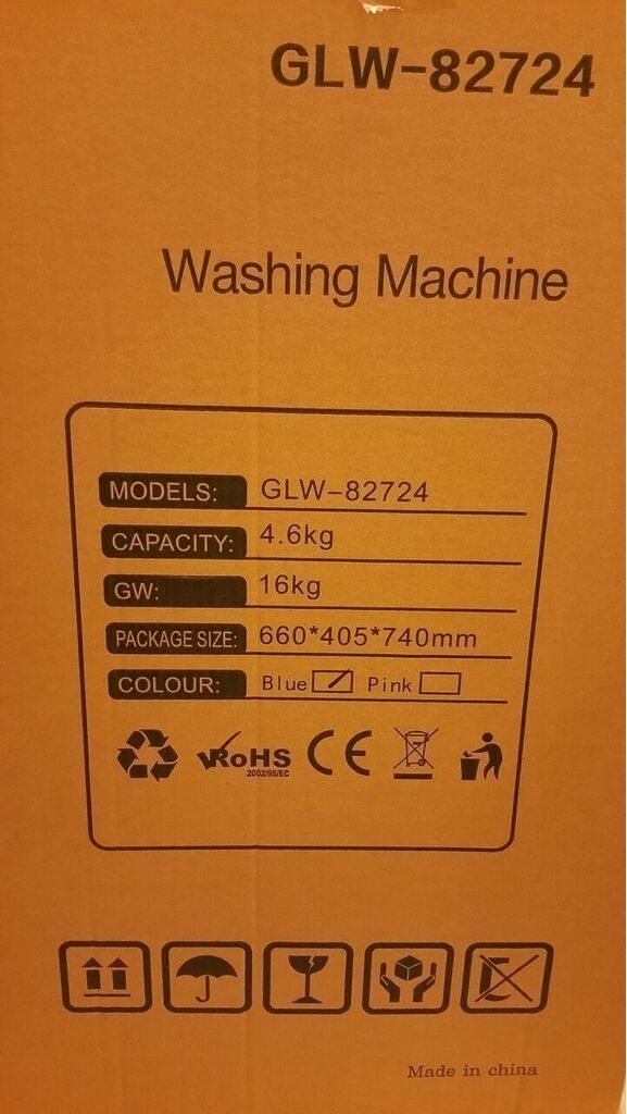 Leisure Direct 4.6kg Portable Washing Machine