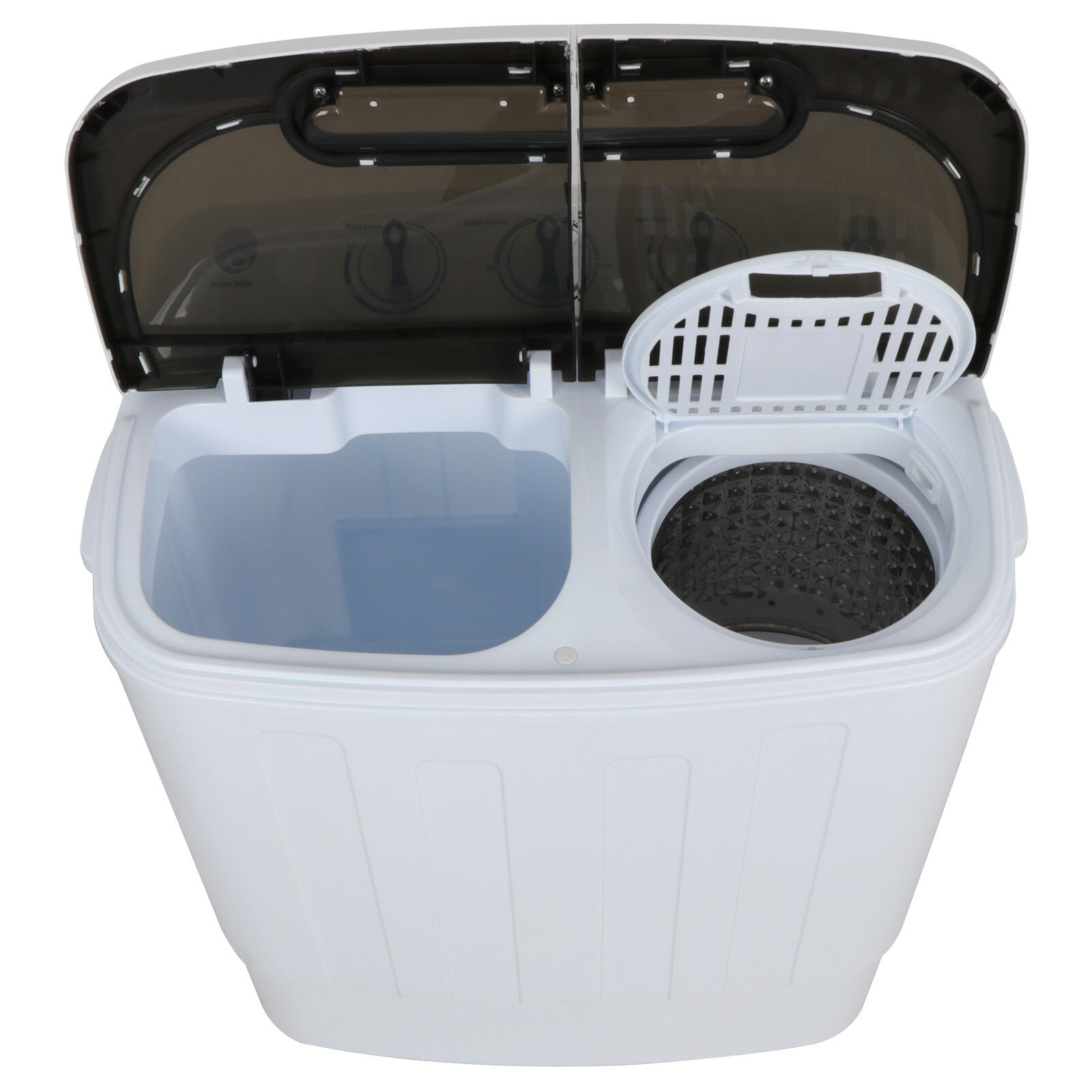 Portable Mini Washer and Dryer Combo in White
