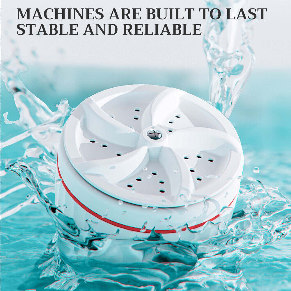Portable 3in1 Ultrasonic USB Washing Machine