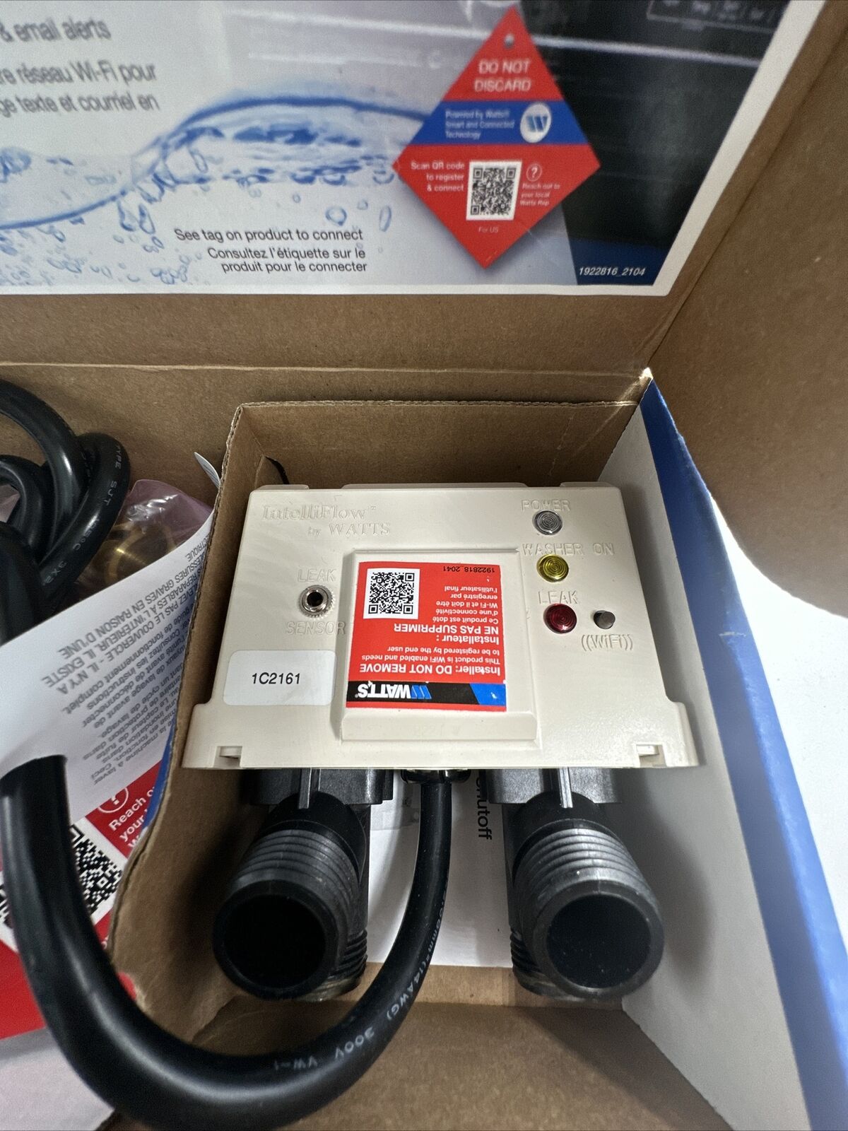 Watts A2C-SC Smart Washing Machine Shutoff Valve
