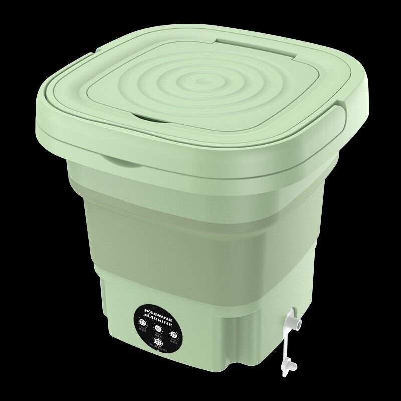 Portable 8L Foldable Washing Machine with Spin Dryer