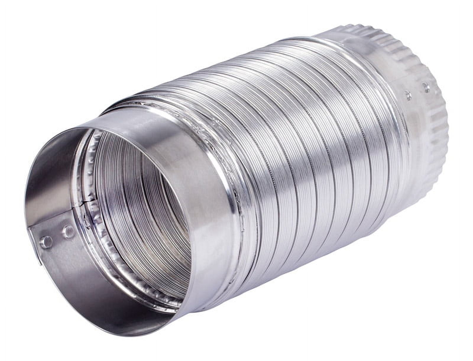 Flexible Dryer Hookup Duct 4" x 2