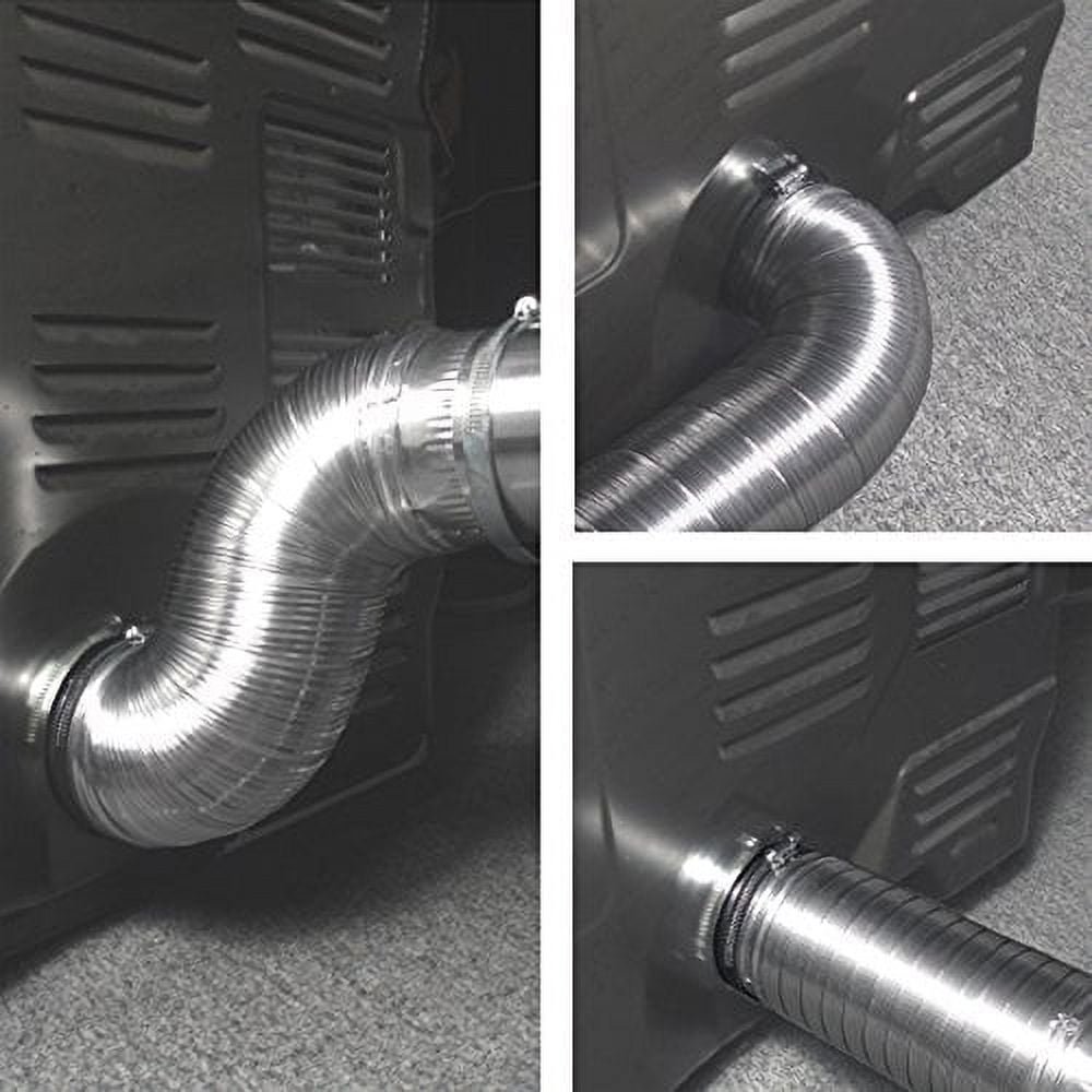 Flexible Dryer Hookup Duct 4" x 2