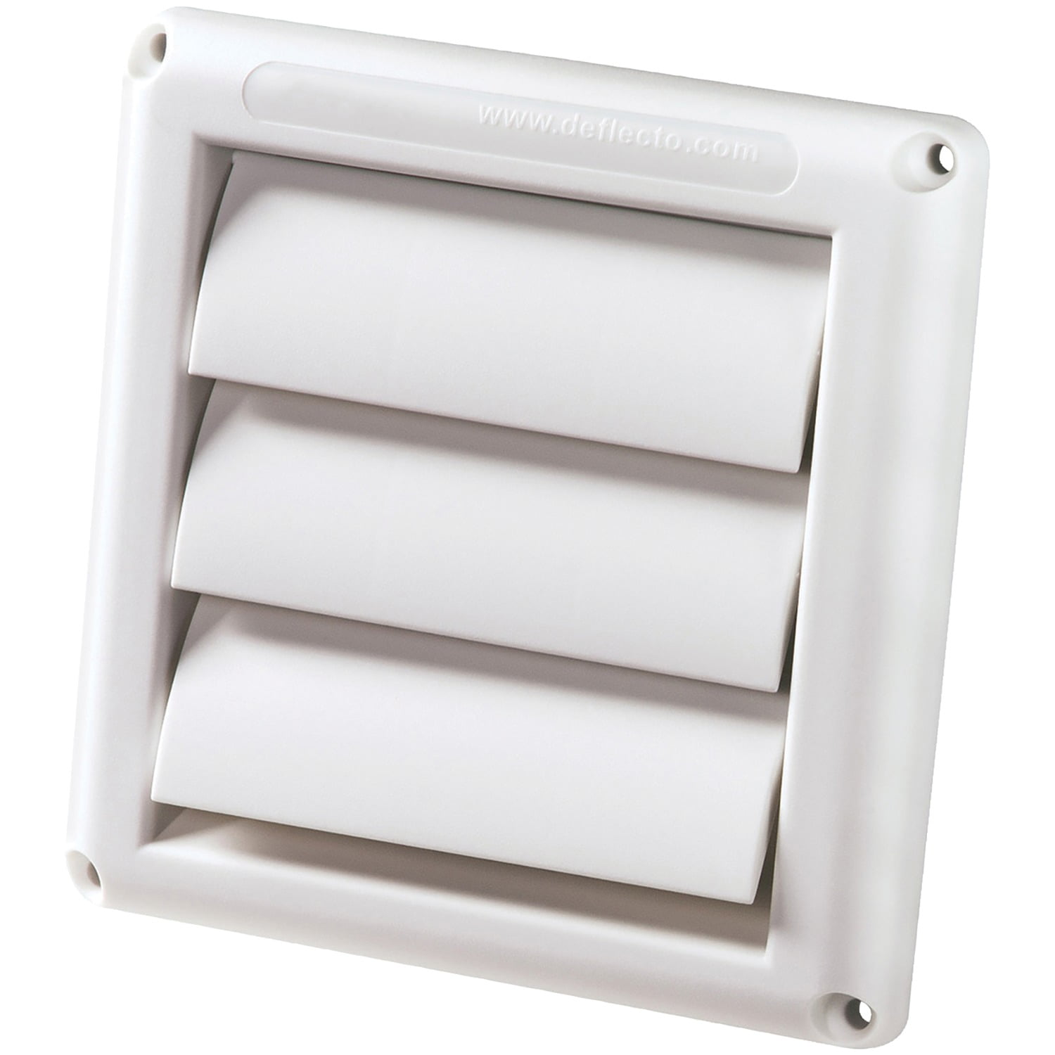 Deflecto Supurr-Vent 4" Dryer Vent Cover White