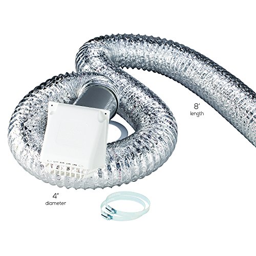 Deflecto 8 ft Supurr-Flex Dryer Vent Kit