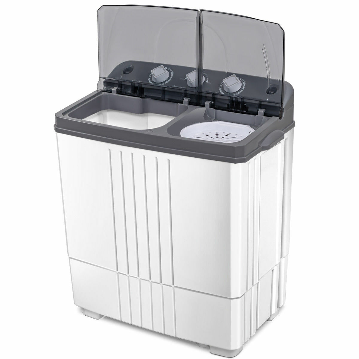 Costway Compact Mini Twin Tub Washing Machine