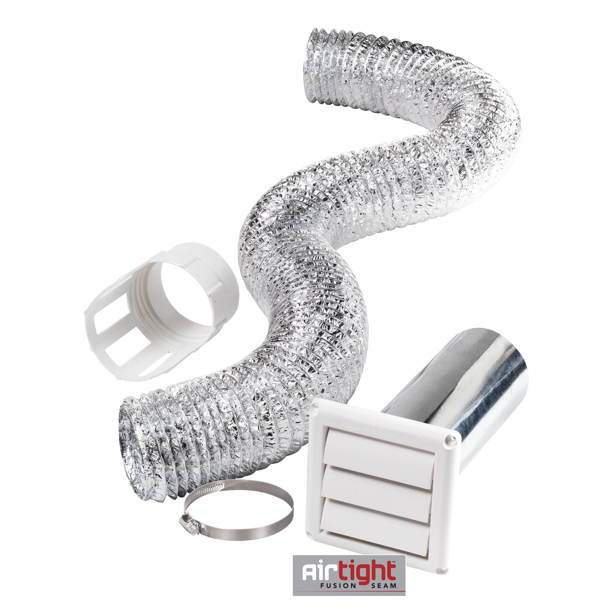 Deflecto 8" Water-Resistant Dryer Vent Kit