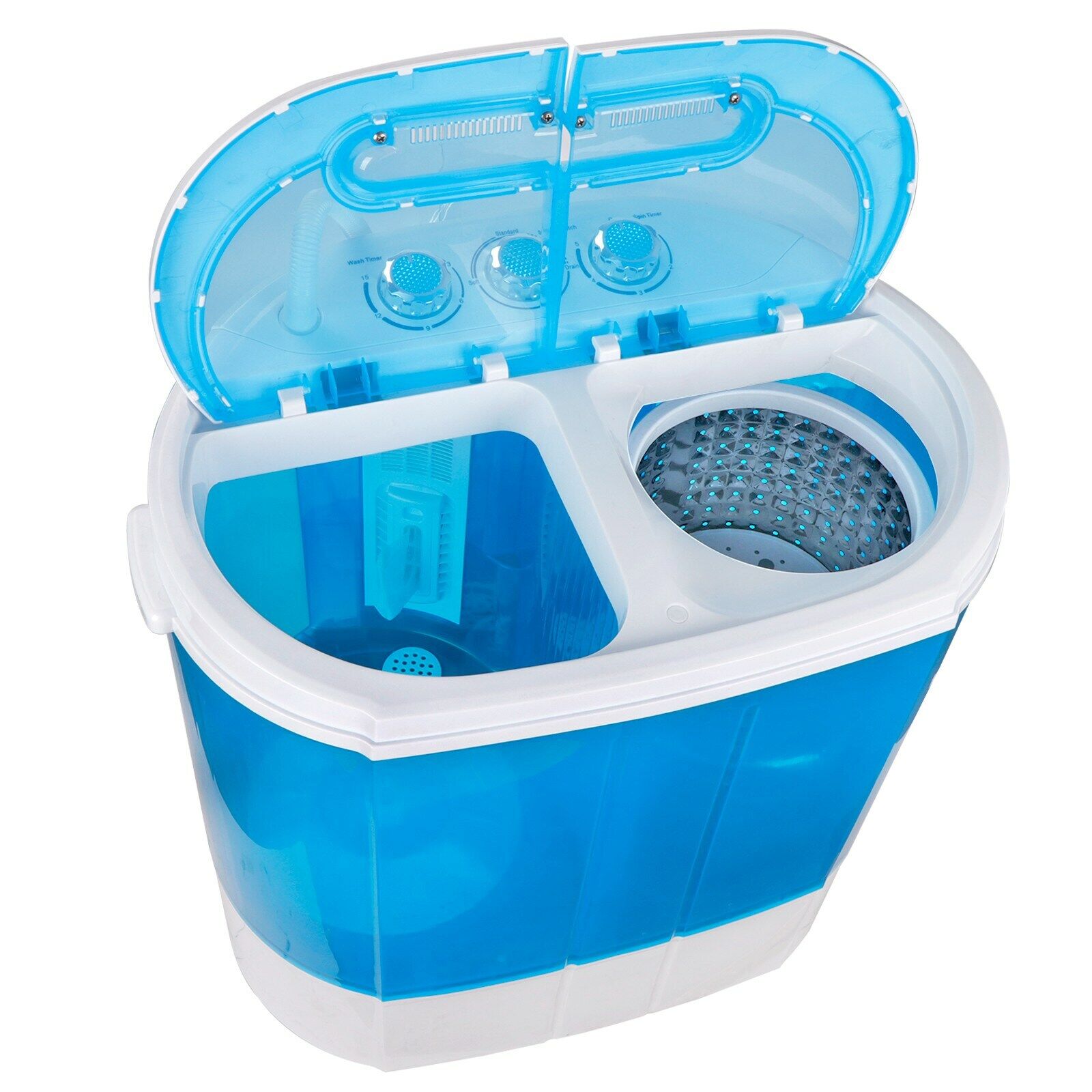 Compact 10lbs Twin Tub Portable Washing Machine