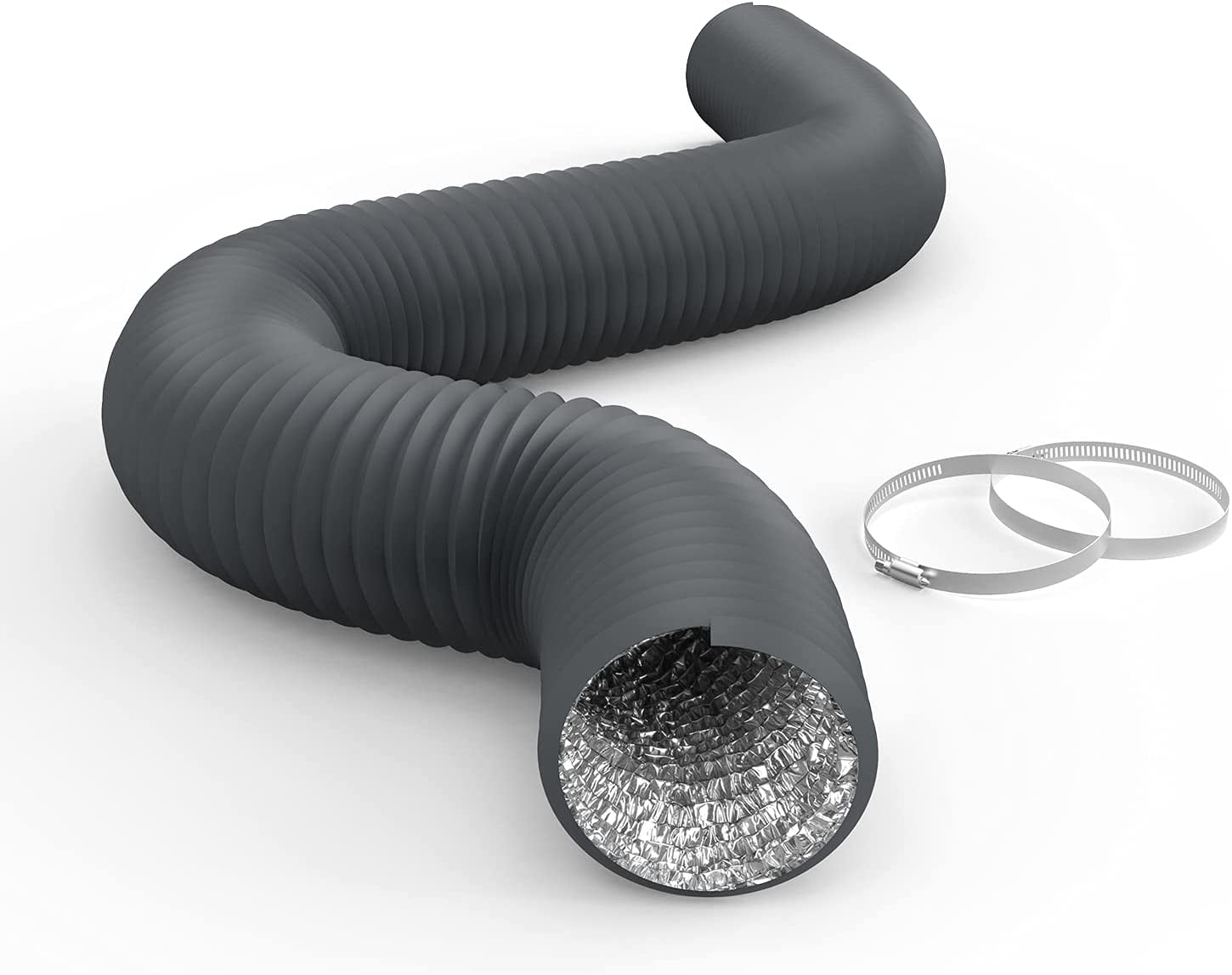 iPower 4-Inch 8-Feet Aluminum Dryer Vent Hose