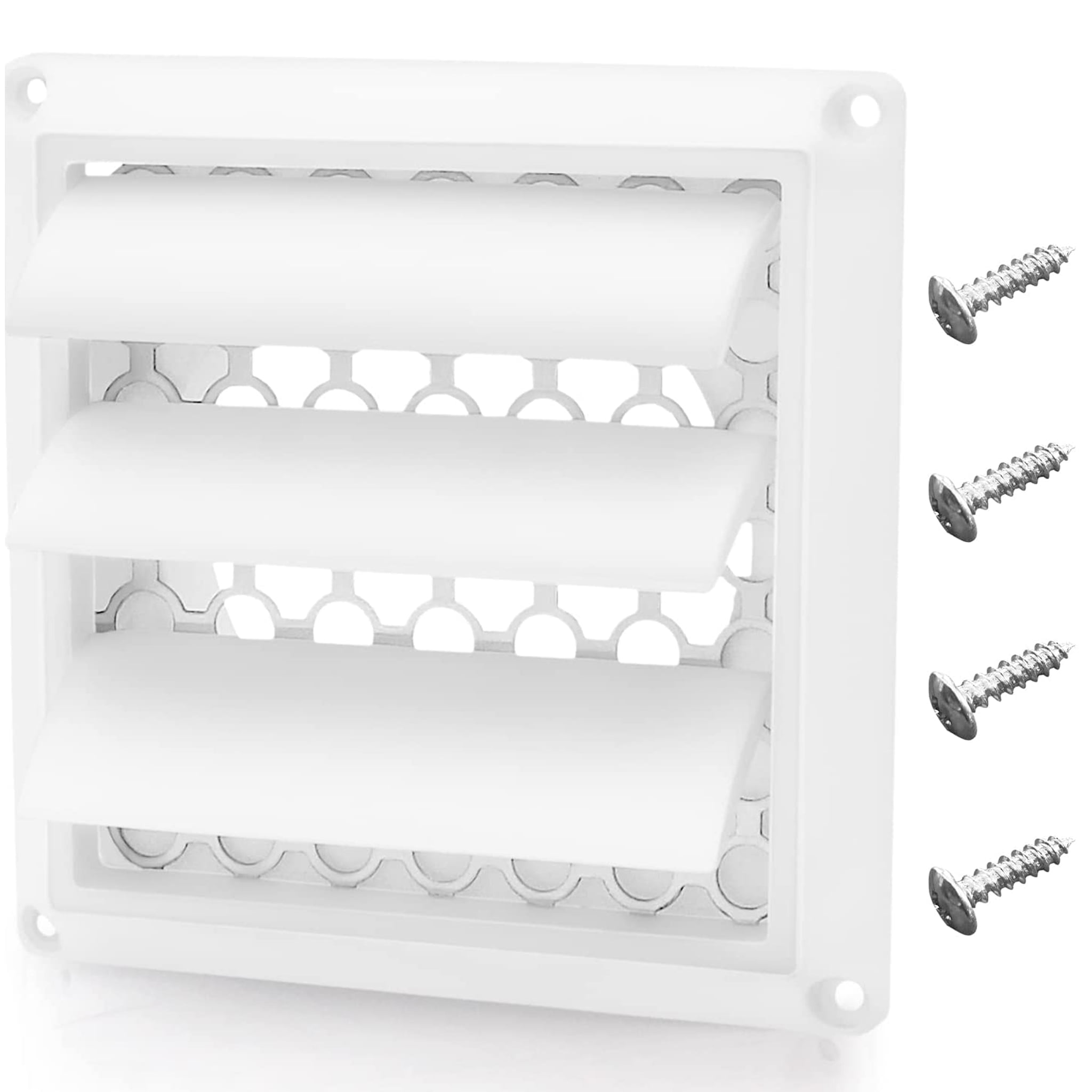 Beaquicy Outdoor 4" Dryer Vent Cover with Screen