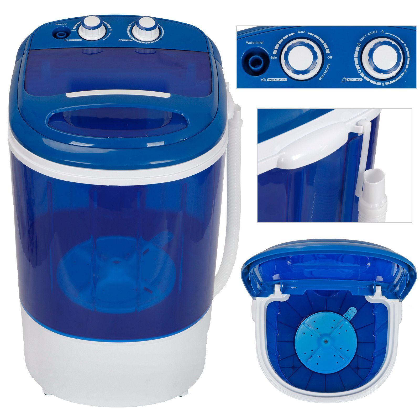Compact Portable Mini Washing Machine for Dorms