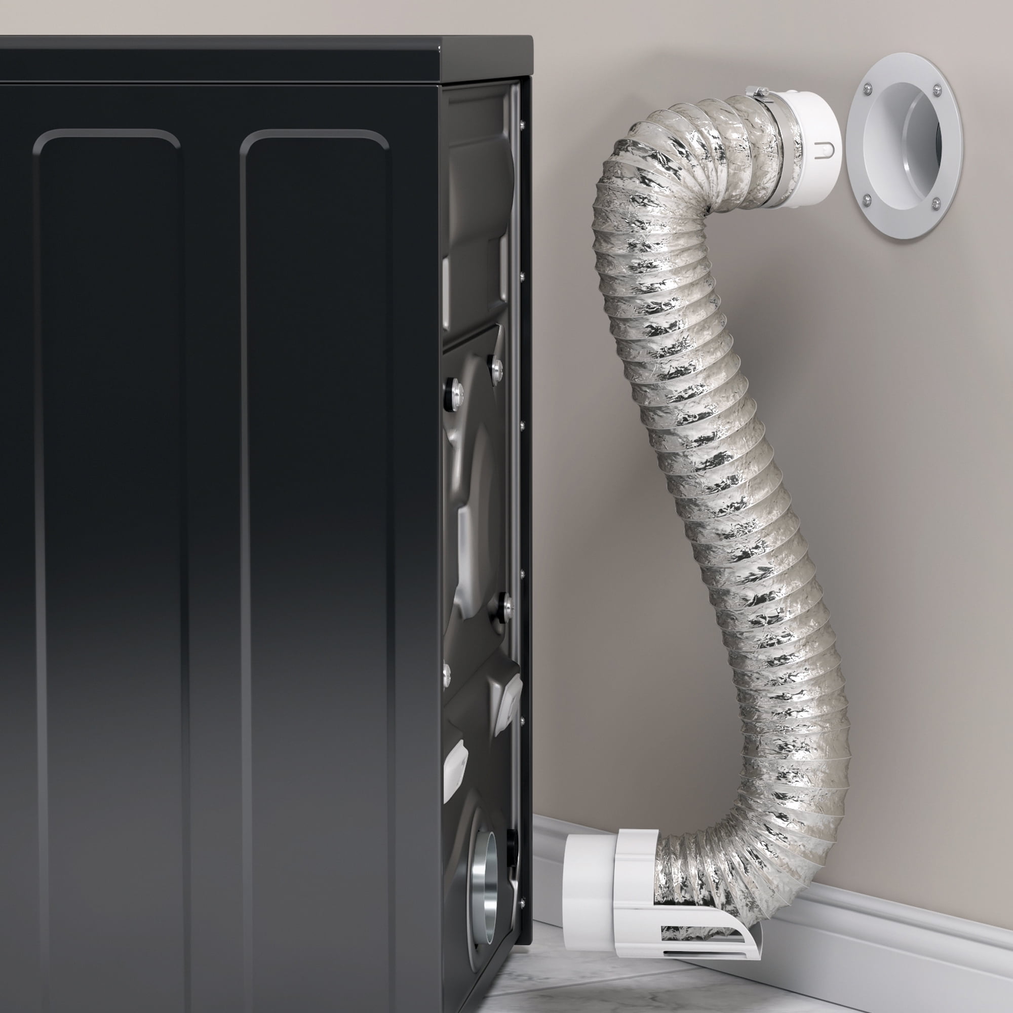 Deflecto Supurr-Flex 4" x 8' Dryer Duct