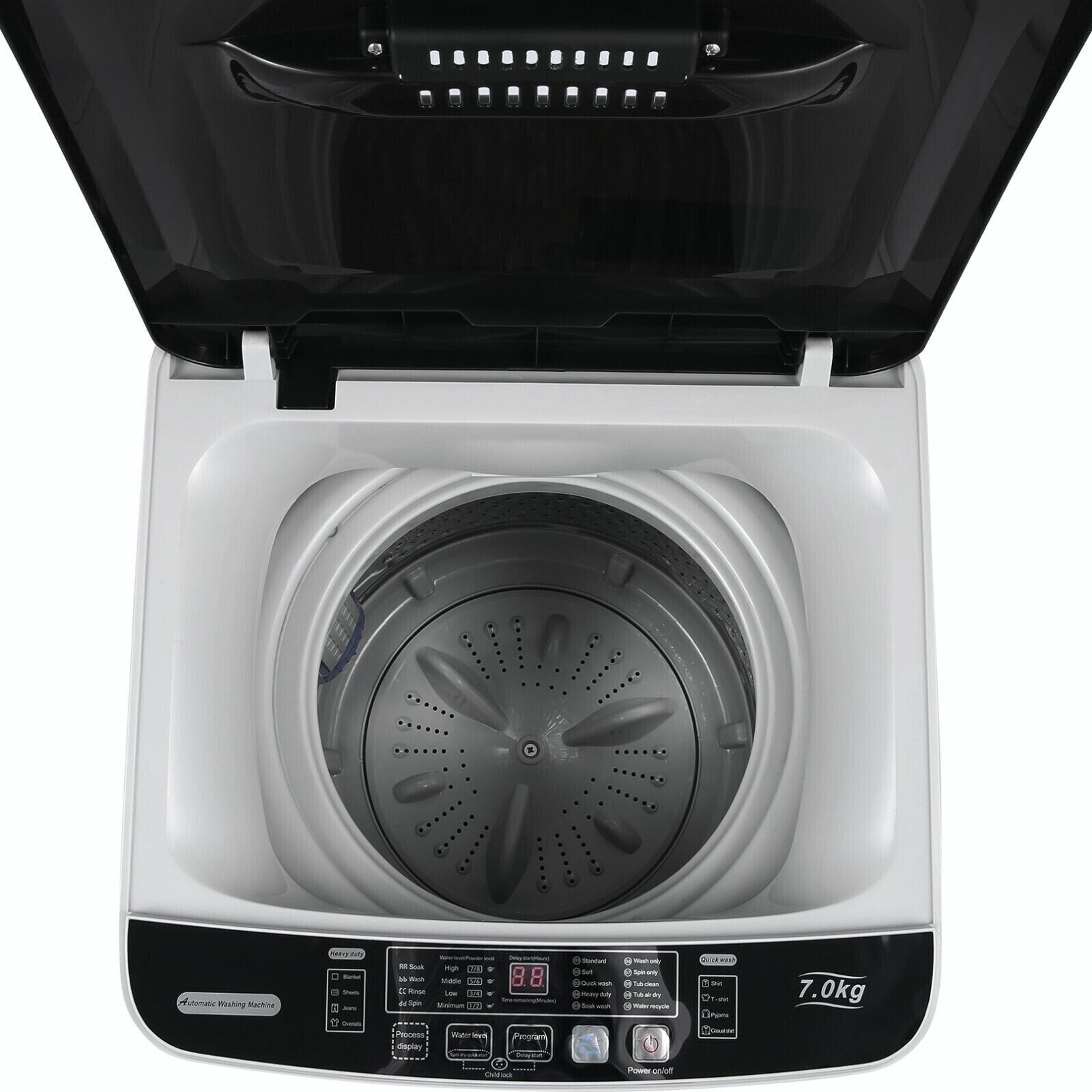 Compact Top Load 17.8lb Fully Automatic Washer Dryer