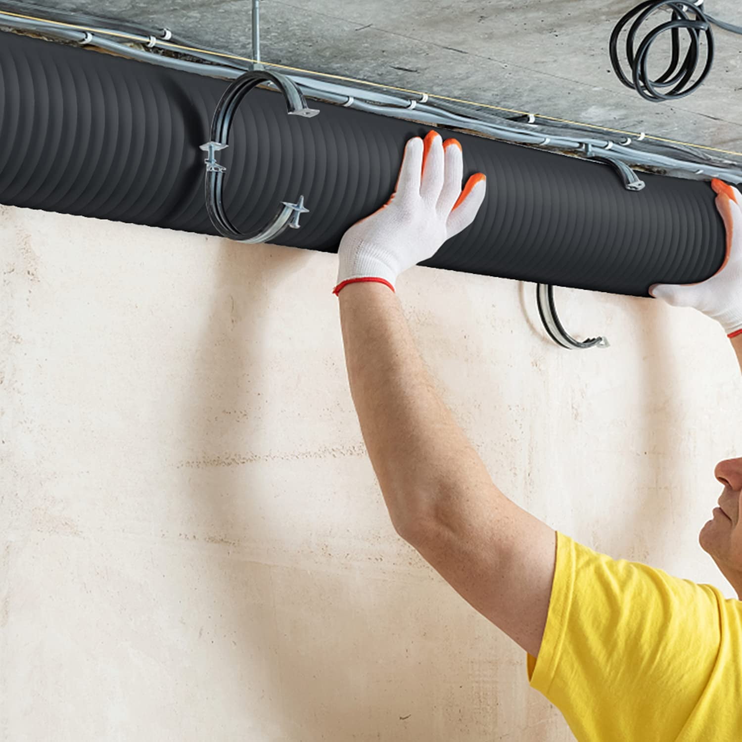 iPower 4-Inch 8-Feet Aluminum Dryer Vent Hose
