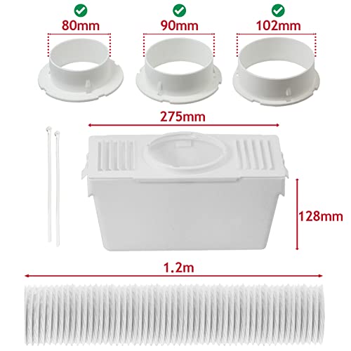 Spares2Go Vent Hose Kit for Indesit Dryers