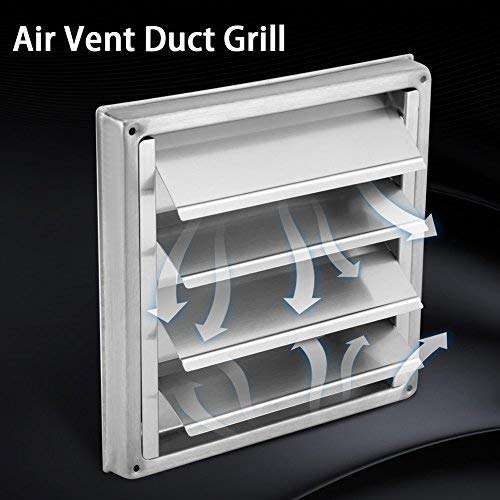 Dewin Stainless Steel Tumble Dryer Vent Cover
