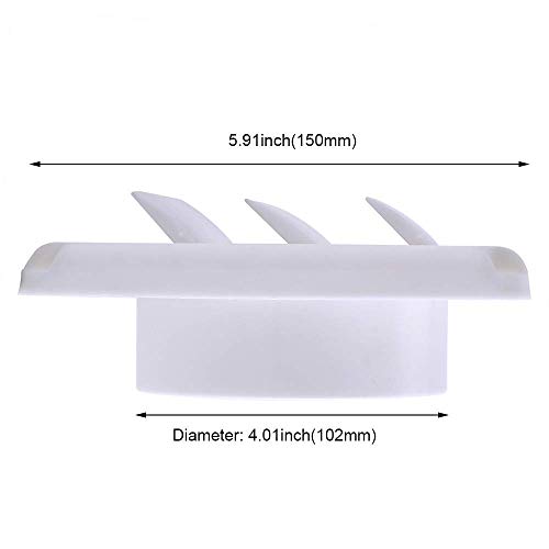 15x15cm Plastic Air Vent Grille with Flyscreen