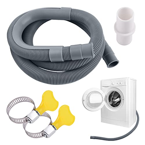 QUACOWW 1.5m Washing Machine Drain Hose Extension