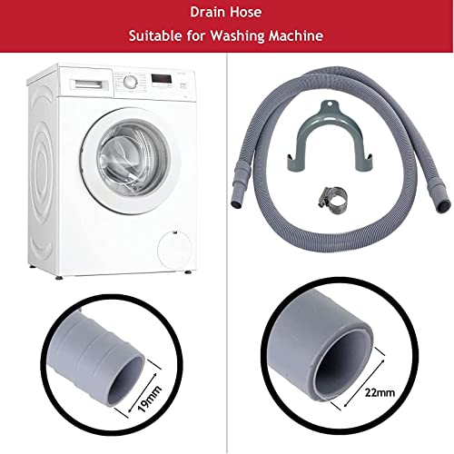Extension Drain Hose for Hotpoint Washing Machines 1.5M