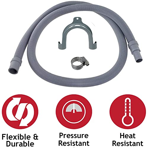 Extension Drain Hose for Hotpoint Washing Machines 1.5M