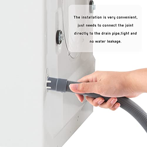 QUACOWW 1.5m Washing Machine Drain Hose Extension