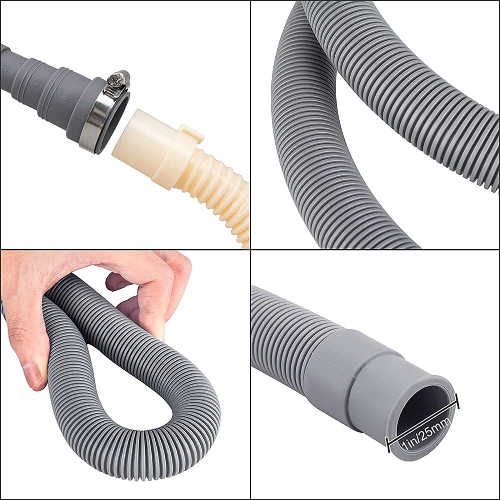 Universal 6.5Ft Drain Hose Extension Set