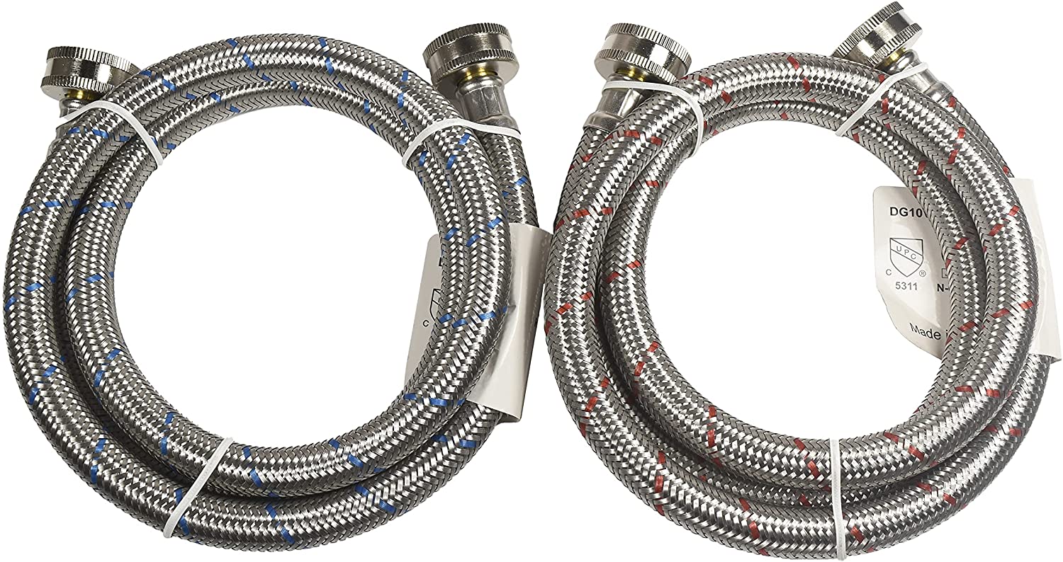 Premium 4-ft Burst Proof Washing Machine Hoses