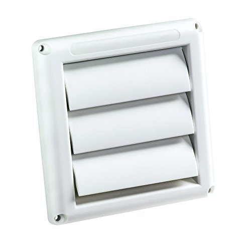 Deflecto Supurr-Vent Outdoor Dryer Vent Cover, 4