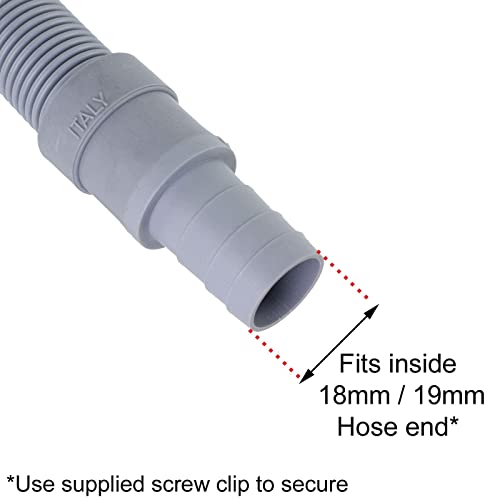 Extension Drain Hose for Hotpoint Washing Machines 1.5M