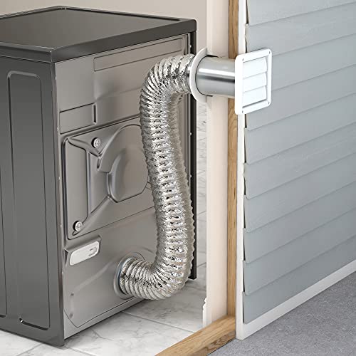 Deflecto Supurr-Vent Outdoor Dryer Vent Cover, 4