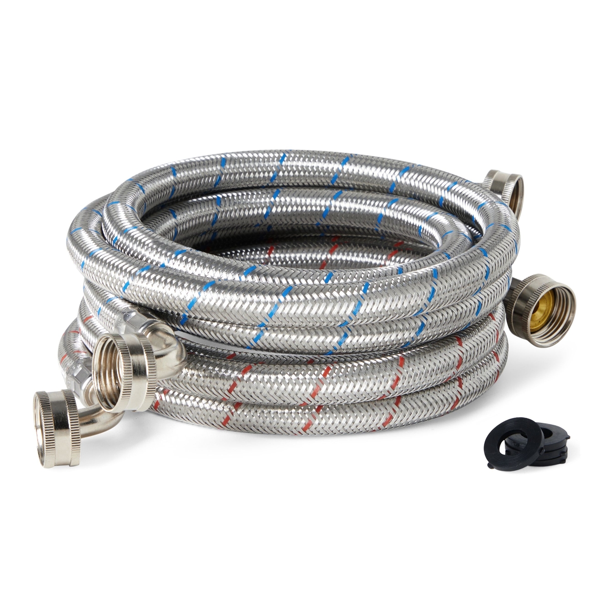 6ft Washer Hose 2 Pack with Elbow Connection