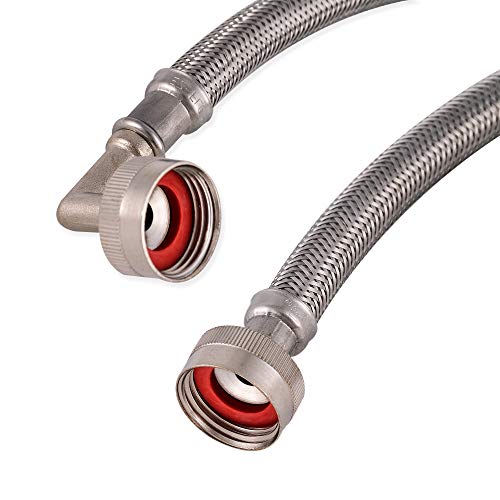 Eastman 48375 6 Ft Washing Machine Hose with Elbow