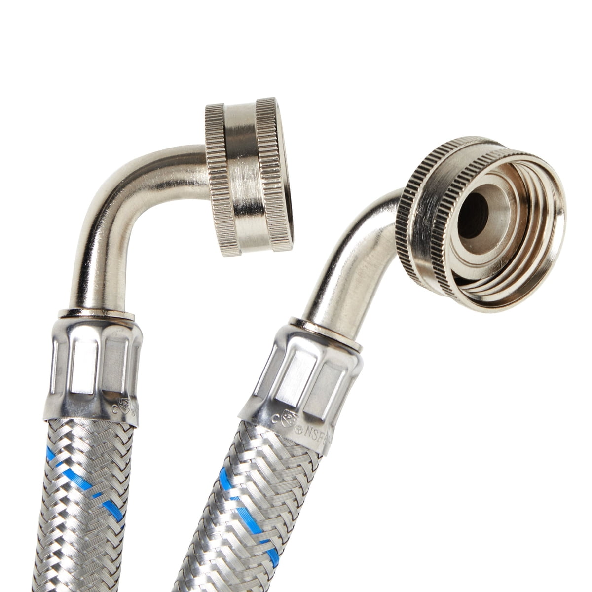 6ft Washer Hose 2 Pack with Elbow Connection