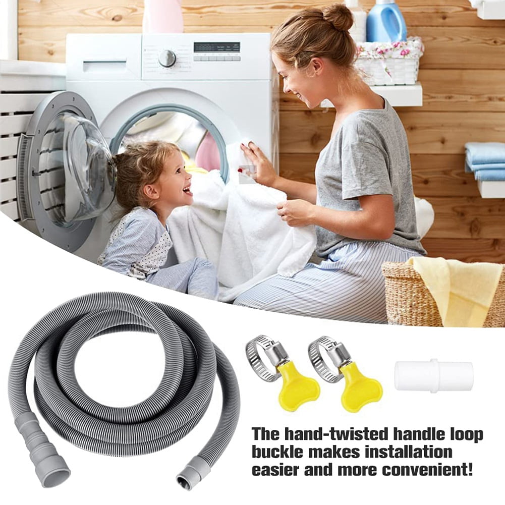 Universal 10Ft Drain Hose Extension for Washing Machines