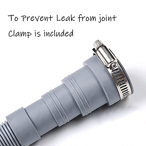 HLMOptimo Flexible Washing Machine Drain Hose Kit
