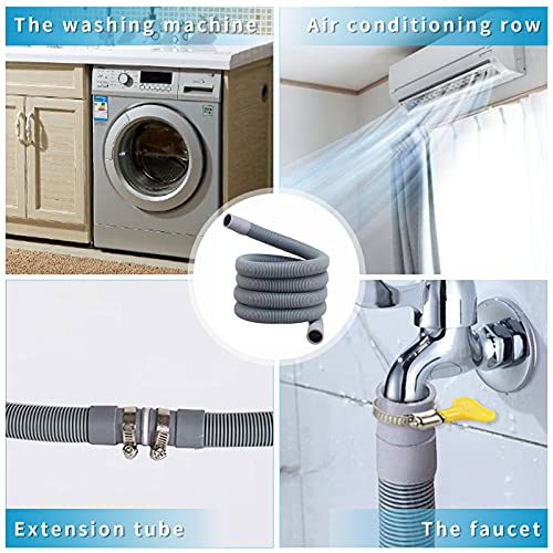 Moocuca 1M Thick Washing Machine Hose Extension Kit