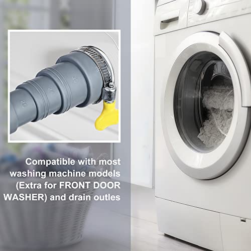 Vataler Flexible Washing Machine Drain Hose Kit