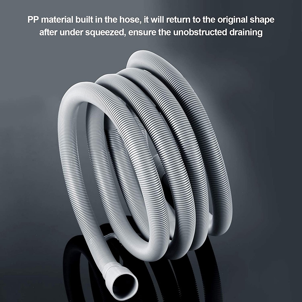 10 ft Flexible Washing Machine Drain Hose Kit