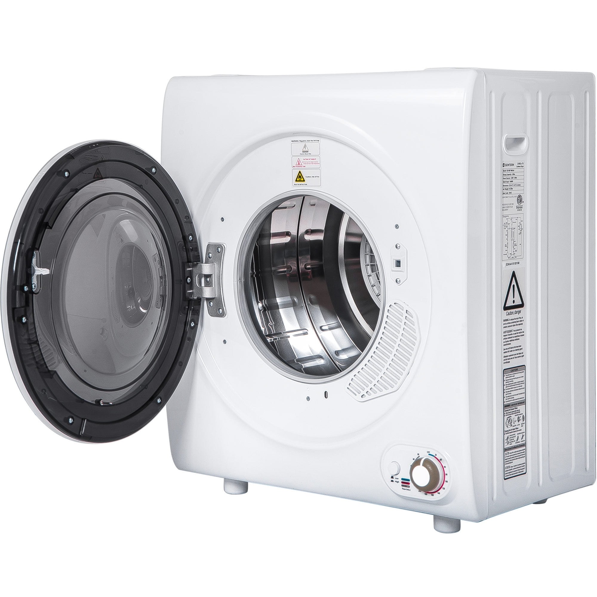 Compact 2.65 Cu.Ft Tumble Dryer, 1400W Power