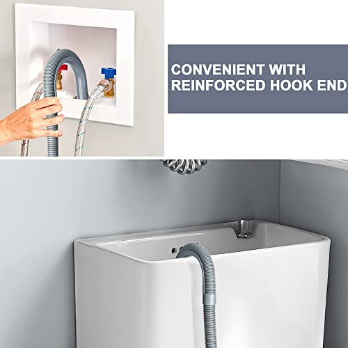 Vataler Flexible Washing Machine Drain Hose Kit