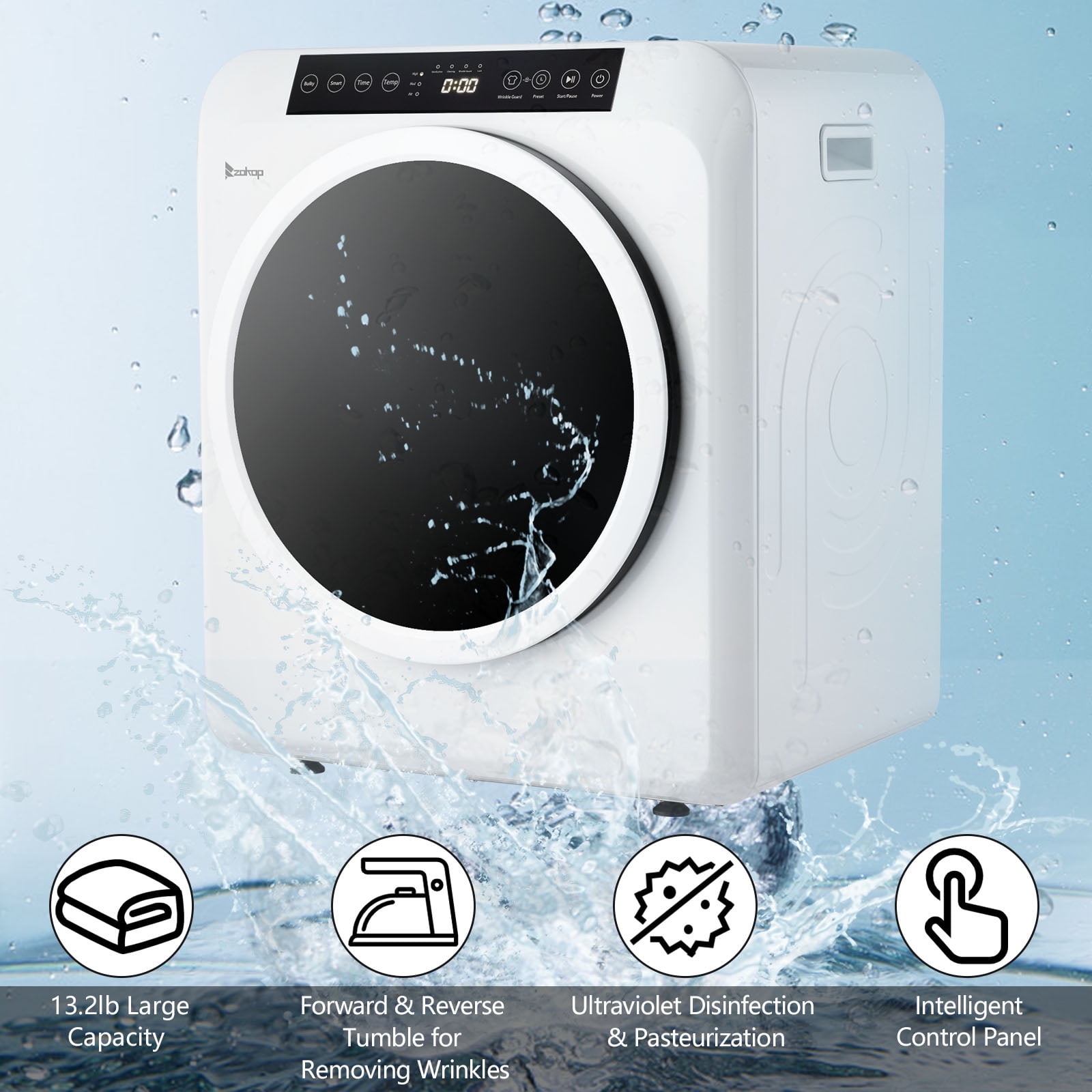 Ktaxon 3.5 cu. ft. Compact Electric Dryer