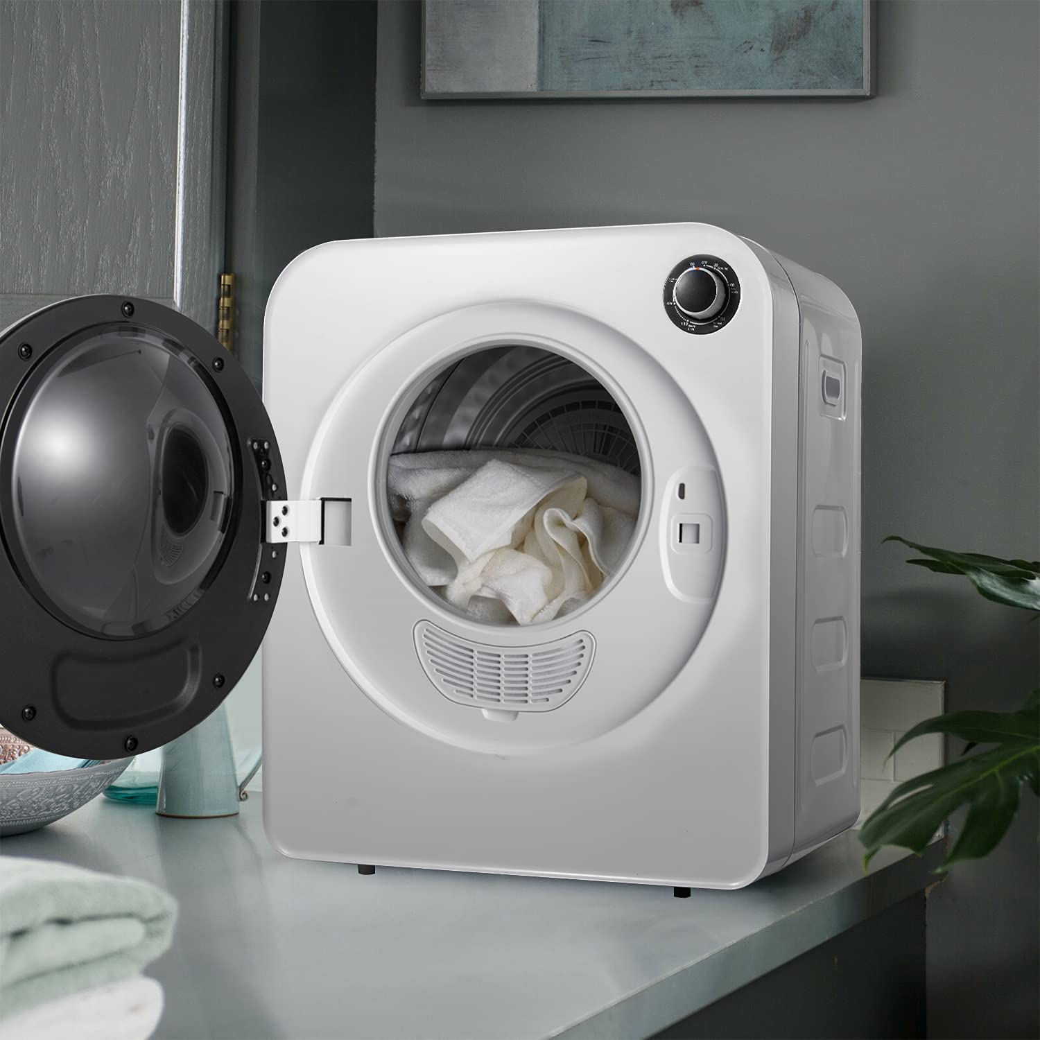 Erommy Compact Electric Laundry Dryer - 9 lbs