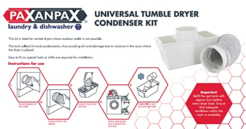 Paxanpax PLD156 Tumble Dryer Condenser Kit