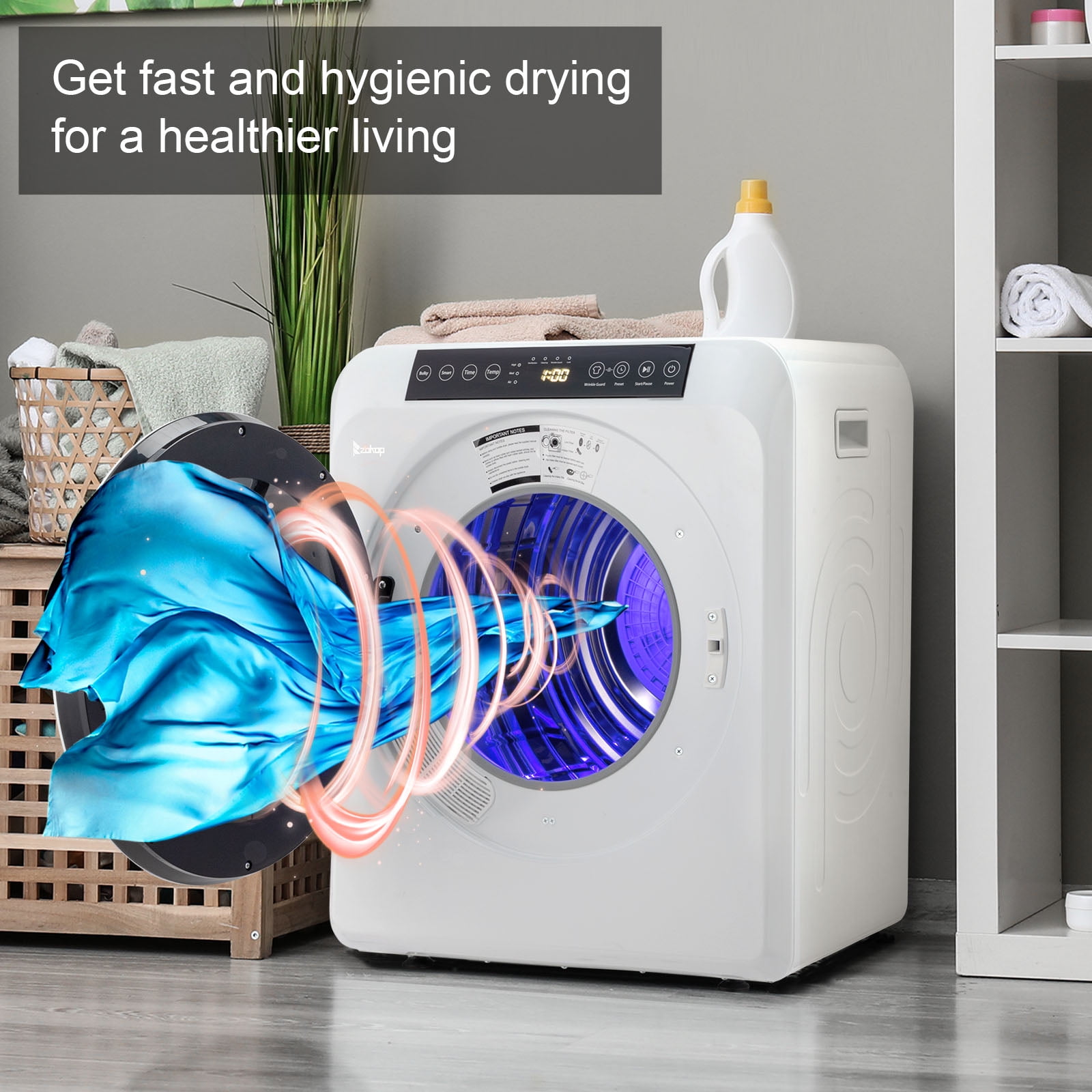Ktaxon 3.5 cu. ft. Compact Electric Dryer