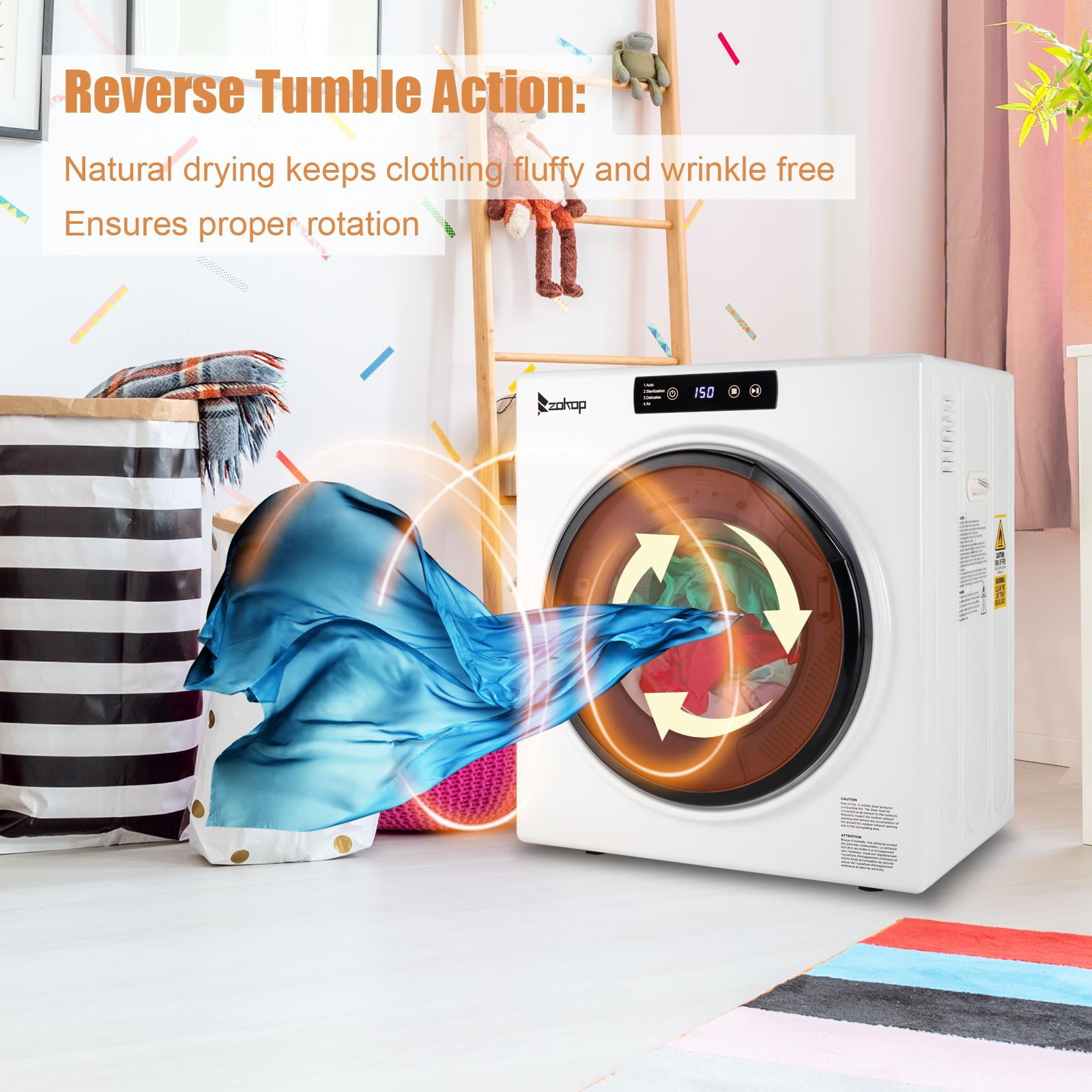 SalonMore Compact 3.5 cu ft Electric Tumble Dryer