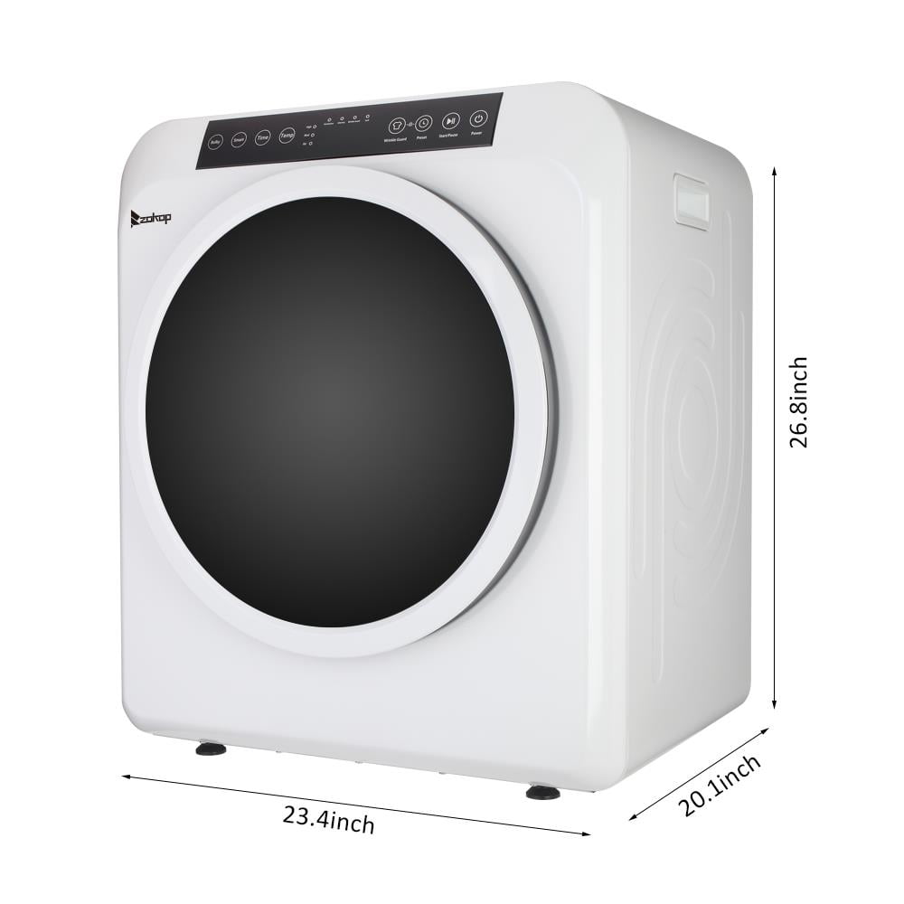 Winado 13lbs Electric Compact Tumble Dryer, White