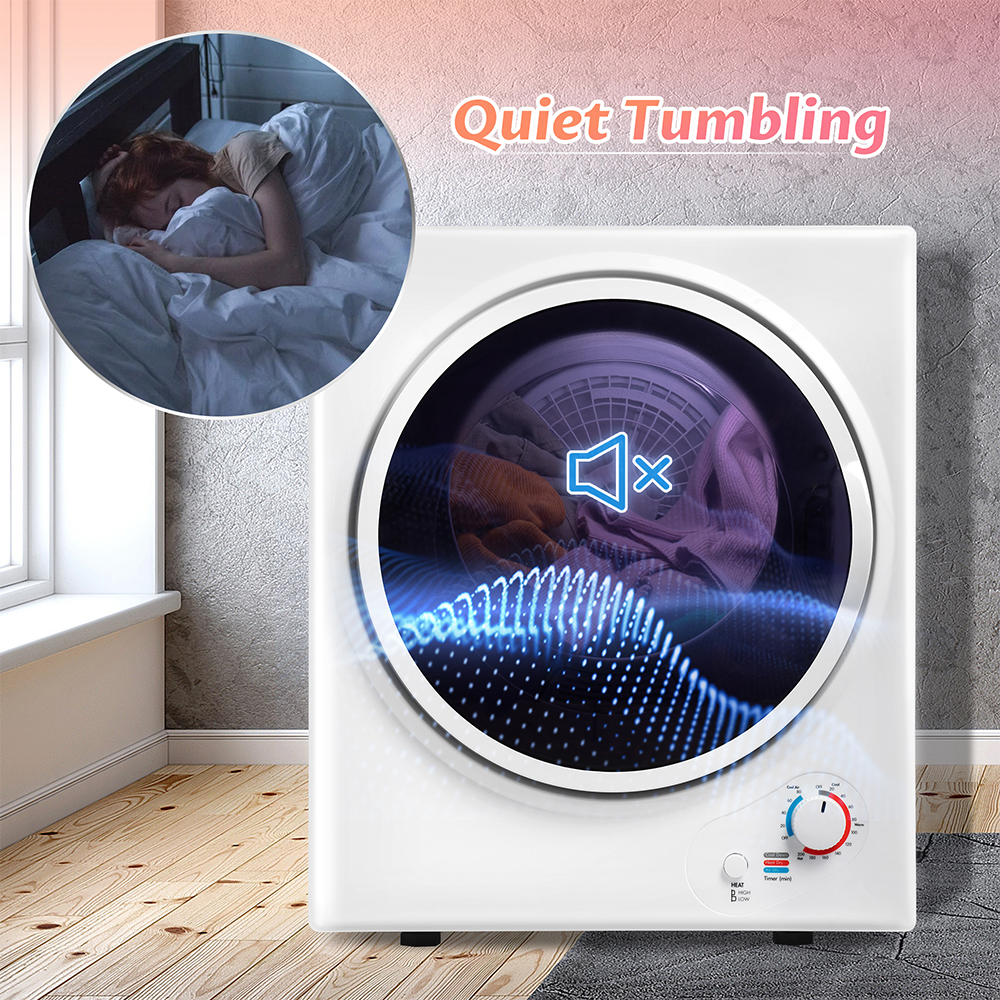 Portable Front Load Electric Clothes Dryer 19.5